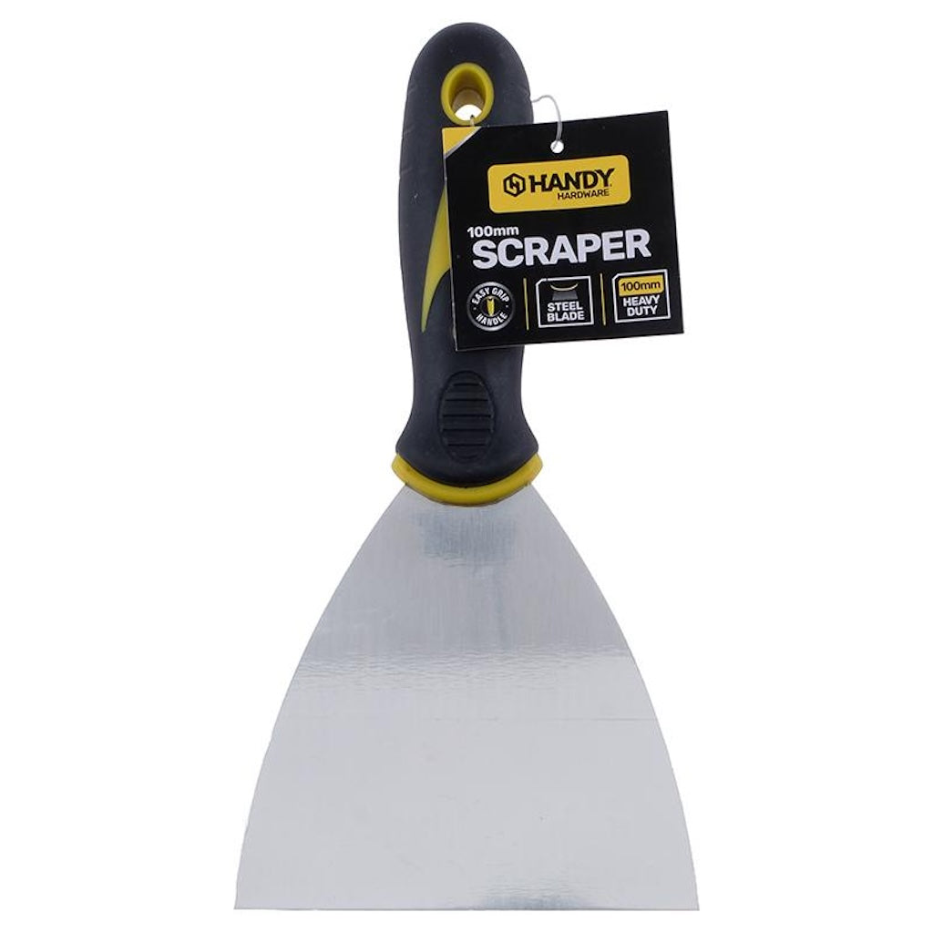 HANDY HARDWARE Soft Grip Handle Scraper 100mm 275168