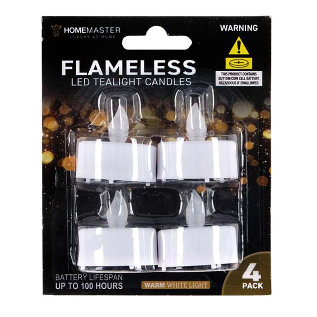 LED tea light candle warm white