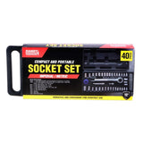 Handy Hardware Compact And Portable Socket Set 40Pcs 263257