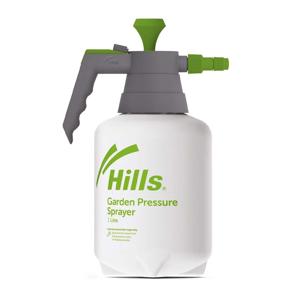 Hills Garden Pressure Sprayer Bottle With Adjustable Nozzle 1L 0100724