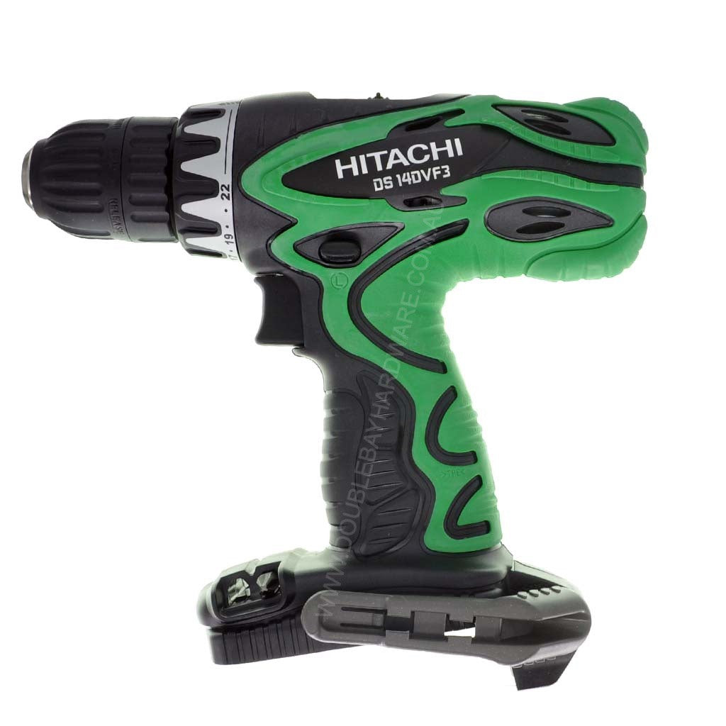 Hitachi 14.4V Cordless Driver Drill Set DS14DVF3