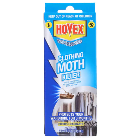 Hovex Vapor Gard Clothing Moth Killer