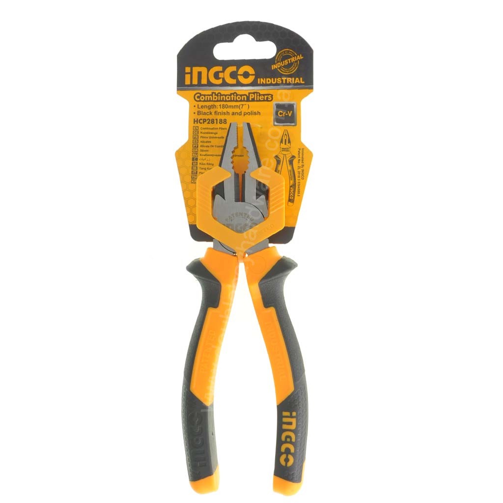 Ingco Combination Plier 180mm (7") HCP28188