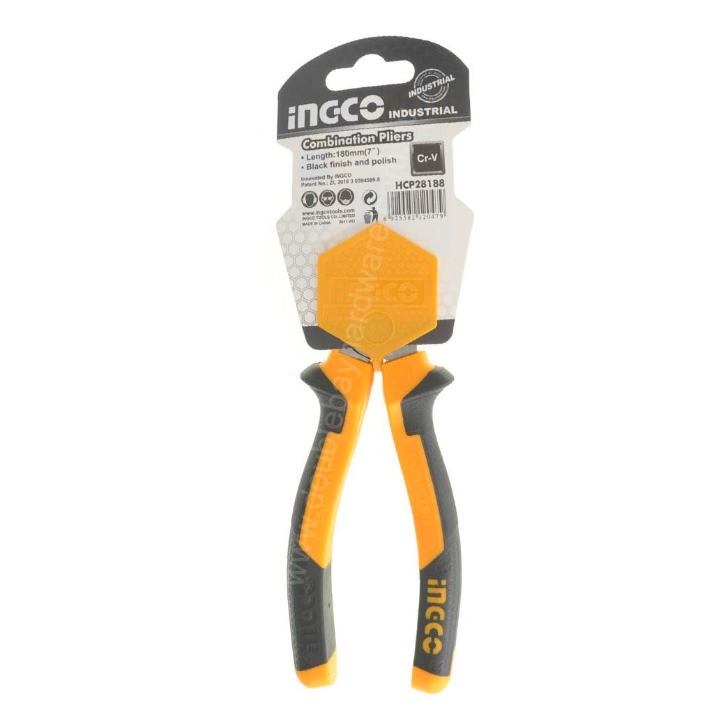 Ingco Combination Plier 180mm (7") HCP28188