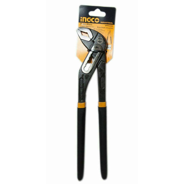 INGCO Industrial Pump Pliers 300mm(12") Multi Grip HPP03300