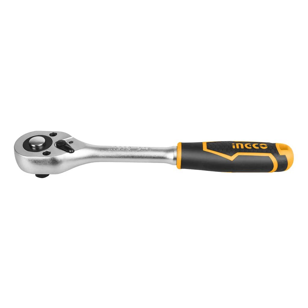 INGCO Ratchet Wrench 1/4" 45T 158mm HRTH0814