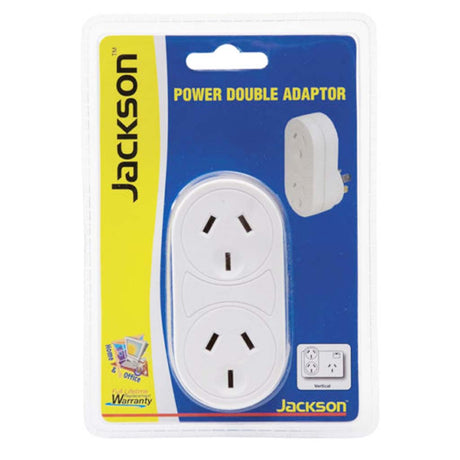 Jackson Vertical Power Double Adaptor PT6399