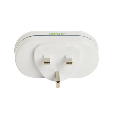 KORJO Travel Double Adaptor UK