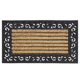 Kenware Coir Rubber Scroll Rectangular Door Mat 45X75cm