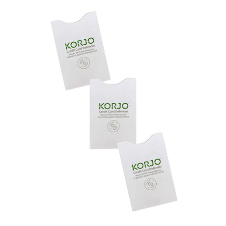 KORJO Credit Card Defender Blocks RFID to protect from identity theft RFIDCC3