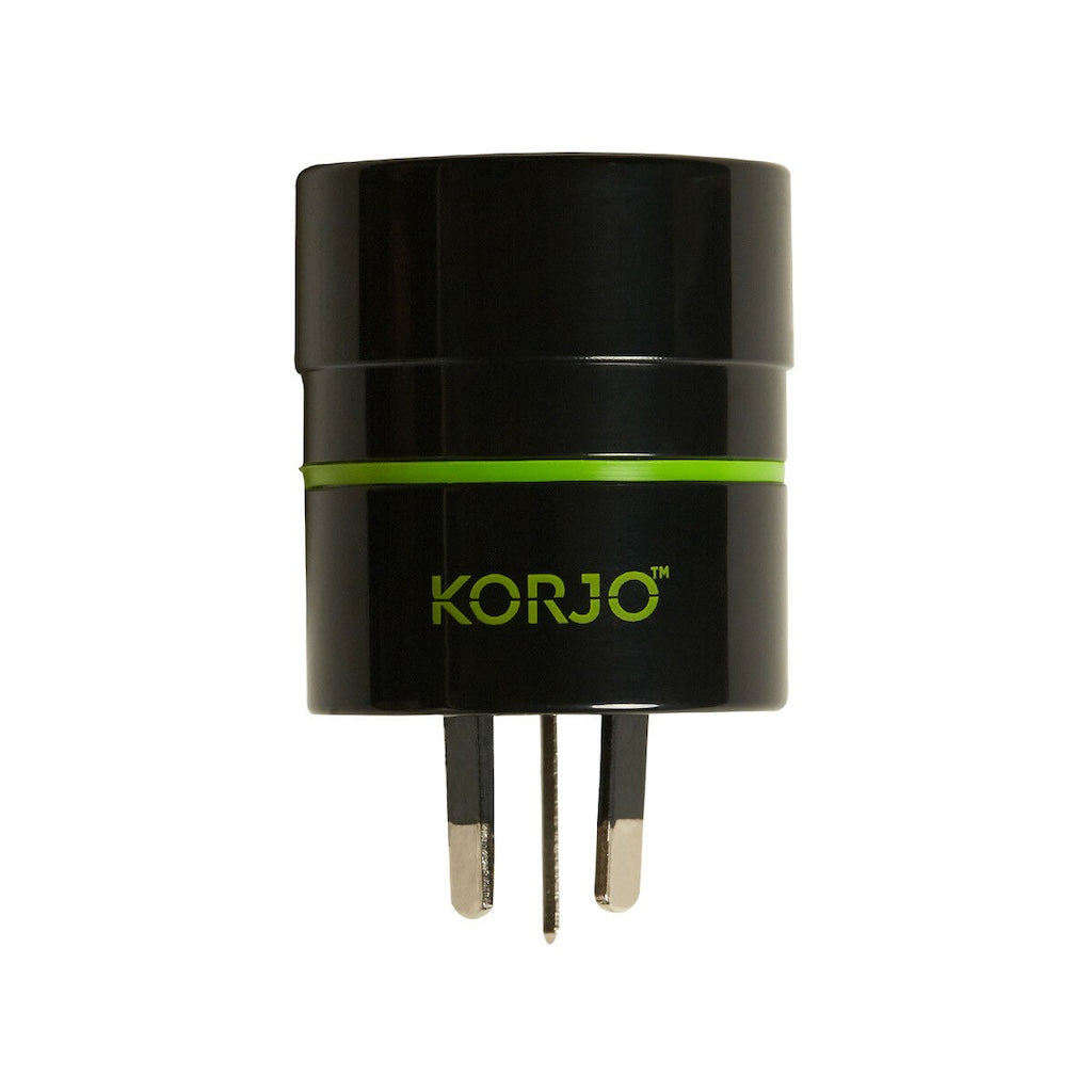 KORJO Reverse Plug Adaptor from Europe, USA, Japan to Use In AU, NZ