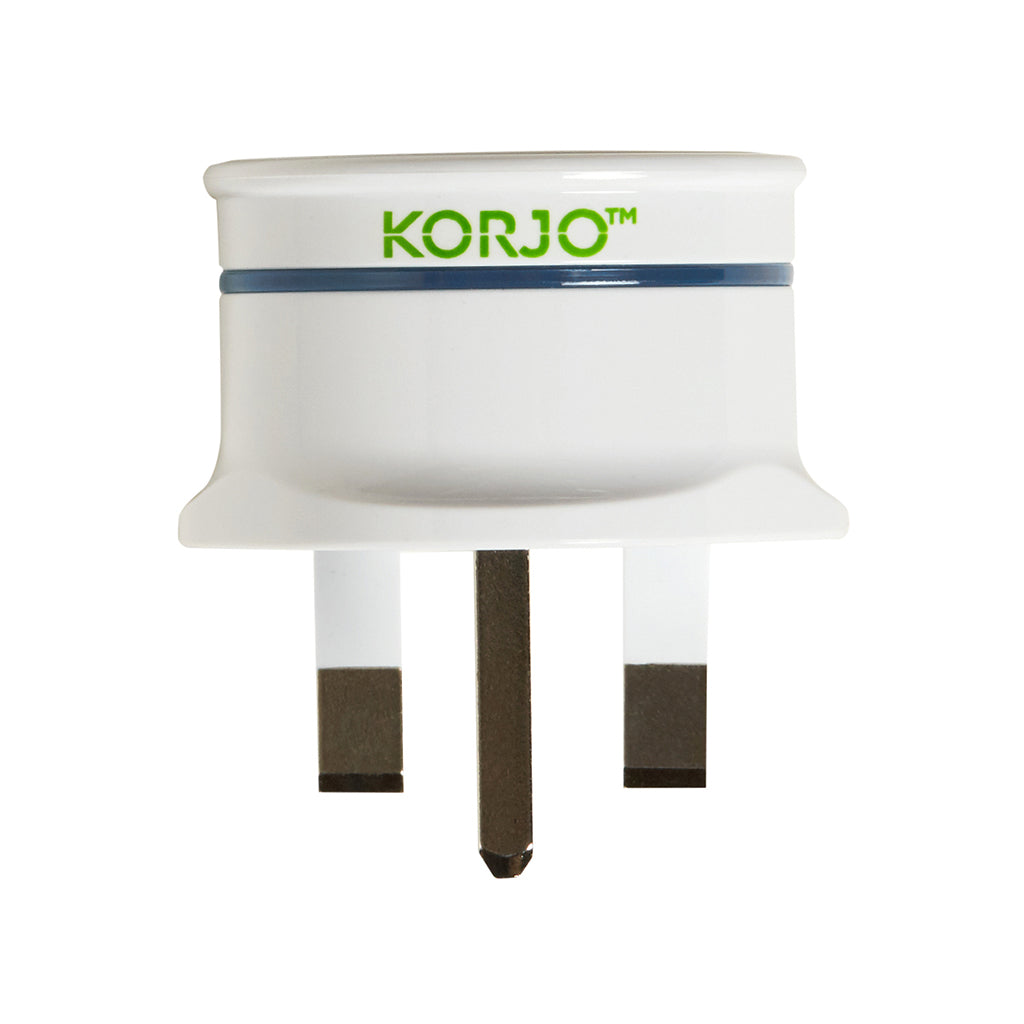 KORJO Travel Adaptor Use in UK, Asia, Middle East