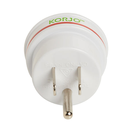 KORJO Travel Adaptor Use in USA, CA