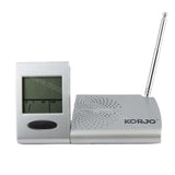 KORJO Travel Alarm Clock with AM/FM Radio ACR85