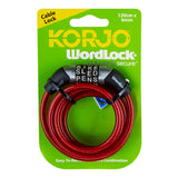 KORJO Wordlock Mini Cable Lock WL MCL