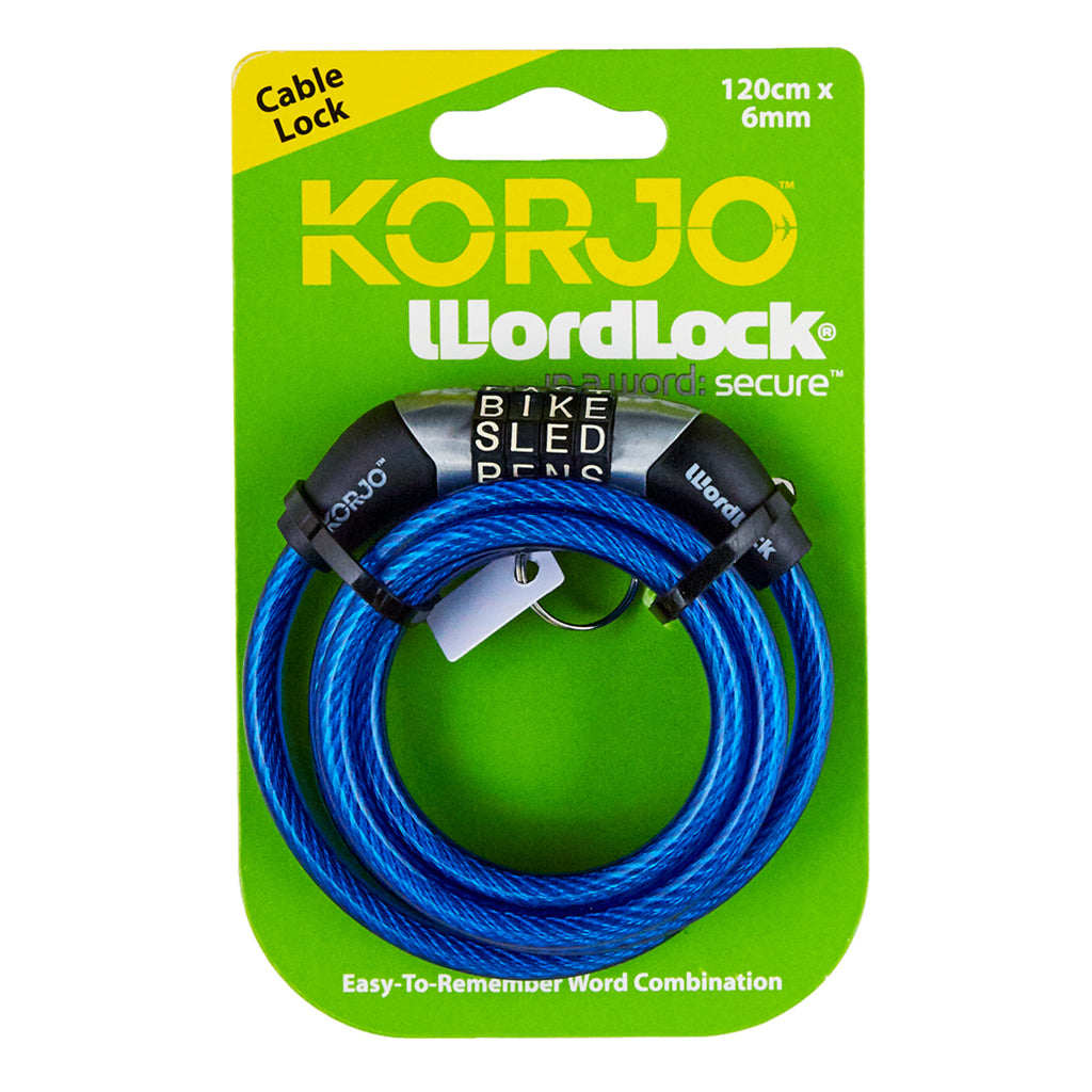 KORJO Wordlock Mini Cable Lock WL MCL