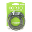 KORJO Wordlock Mini Cable Lock WL MCL