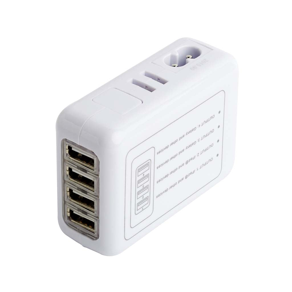 KORJO Worldwide 4Port USB Travel Adaptor USB 04