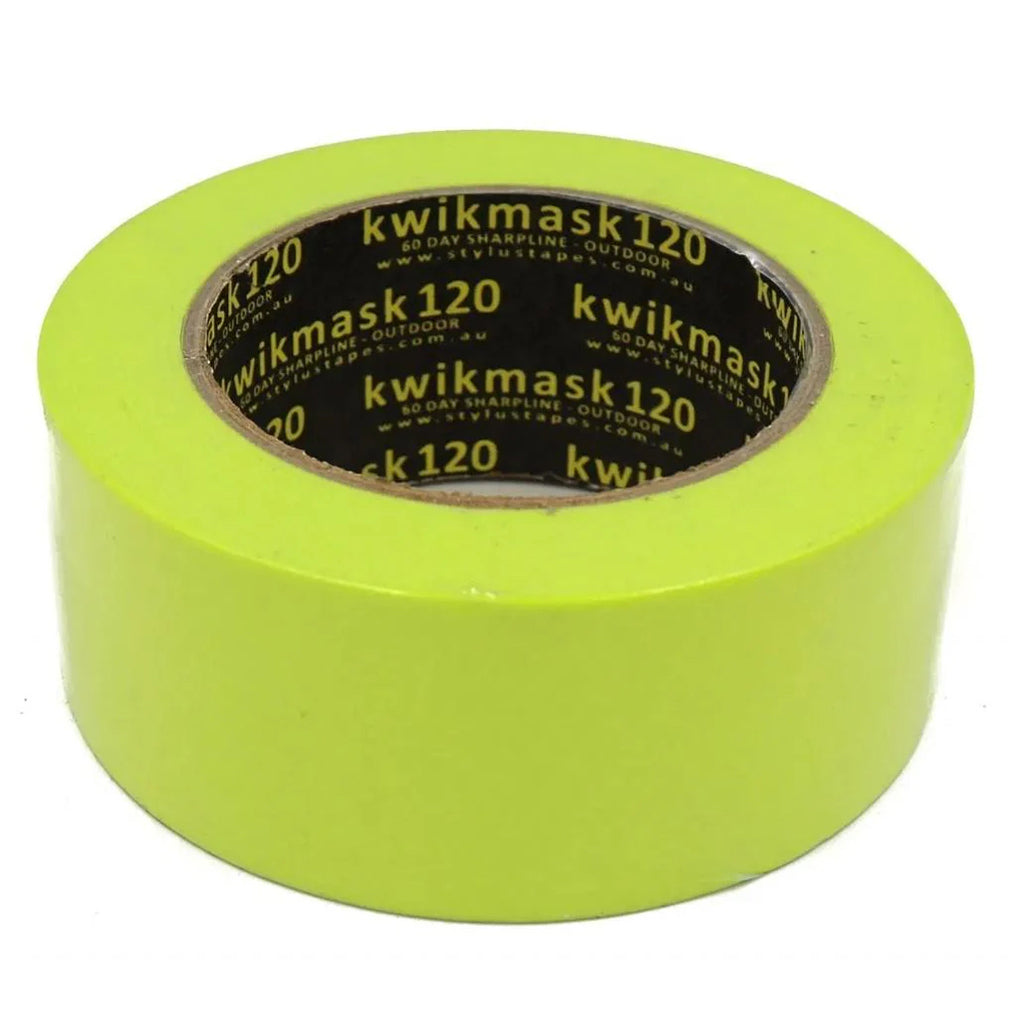 Kwikmask 120 Green 60 Day Masking Tape 48mm X 50m 8297