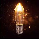 LED Christmas Decoration Candle Light Bulb E10 10-55V AC 0.2-0.3W Warm White