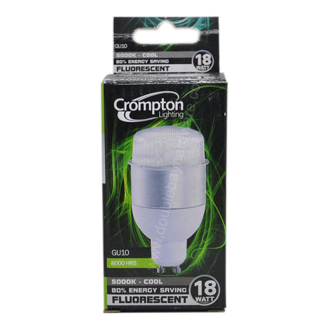 LIGHTSTAR Fluorescent Energy Saving Light Bulb GU10 240V 18W C/W 25715