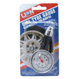 Lion Dial Tyre Gauge 10-60PSI With Release Valve LA062A