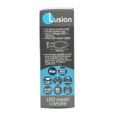 Lusion Candle LED Light Bulb B15 240V 4W Opal W/W 20258