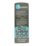 Lusion Candle LED Light Bulb B22 240V 4W Pearl C/DL 20272