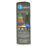 Lusion Candle LED Light Bulb E14 240V 4W Pearl C/DL 20270