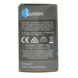 Lusion Fancy Round Halogen Light Bulb E14 240V 28W Pearl 30211