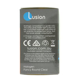 Lusion Fancy Round Halogen Light Bulb E27 240V 18W Clear 30204