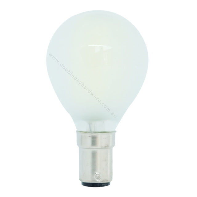 Lusion Fancy Round LED Light Bulb B15 240V 4W D/L Pearl 20267