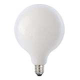 Lusion G125 Spherical LED Light Bulb E27 240V 8W W/W Opal 20982