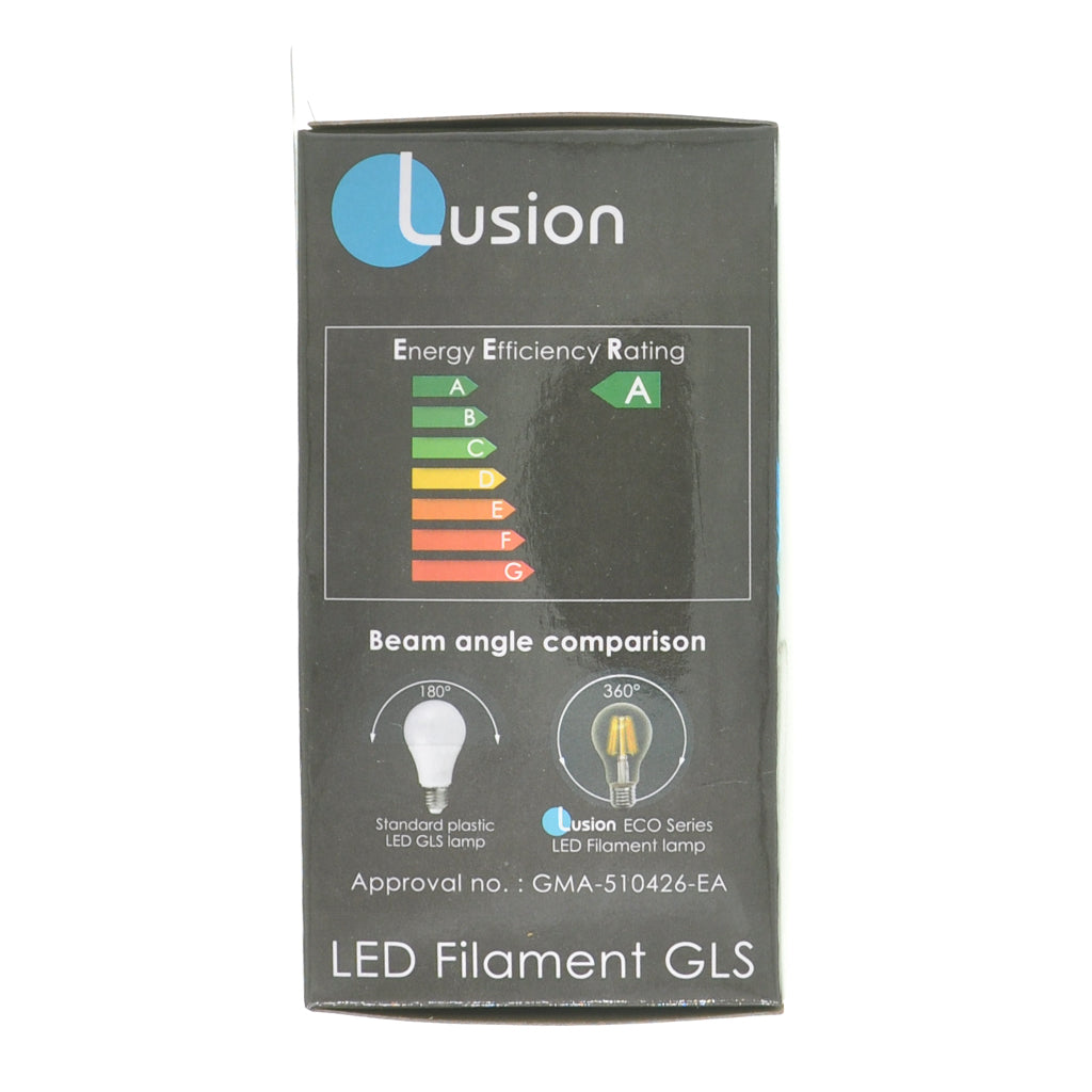 Lusion GLS Filament LED Light Bulb B22 8W W/W 20509