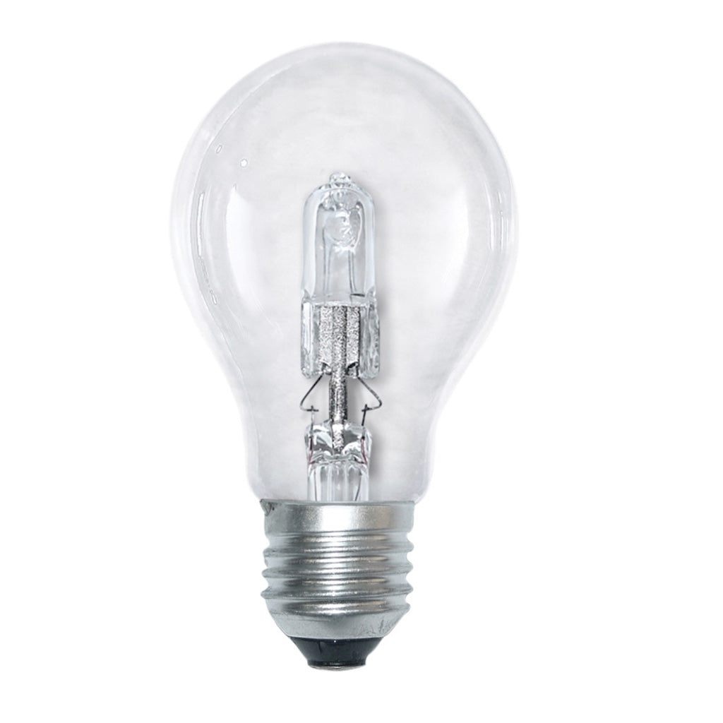 Lusion GLS Halogen Light Bulb E27 240V 28W Clear 30028