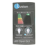 Lusion GLS LED Light Bulb B22 240V 8W W/W Opal 20426