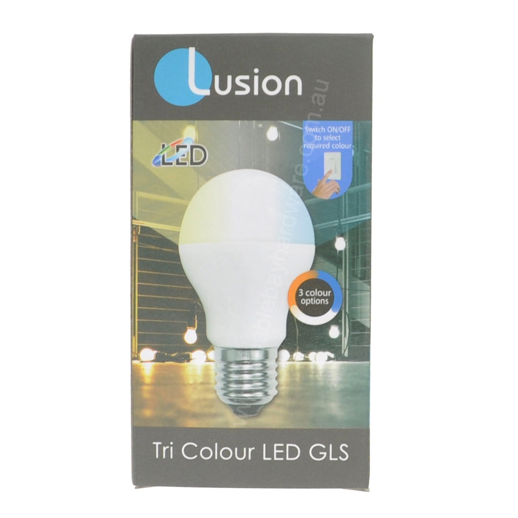 Lusion GLS Tri Colour LED Light Bulb E27 240V 10W 20600