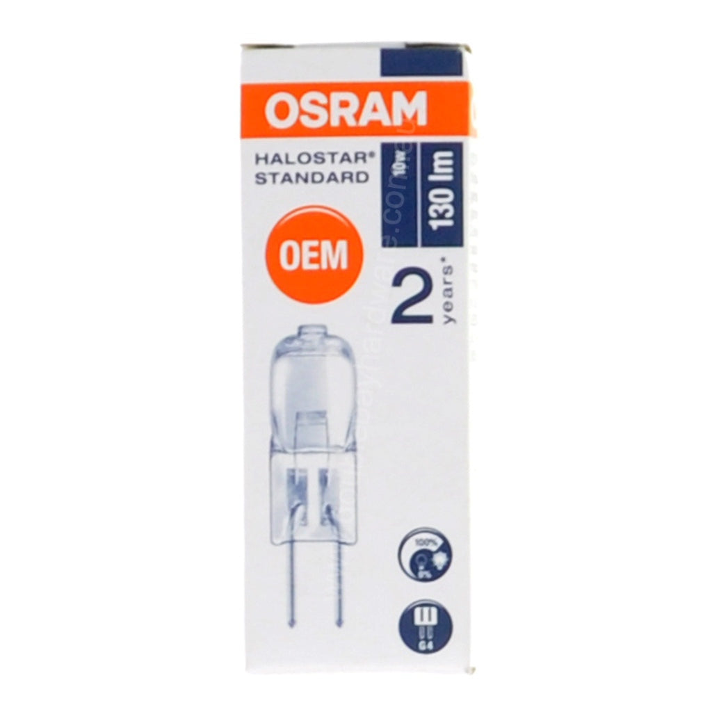 Osram 12v 10w g4 shop halogen bulb