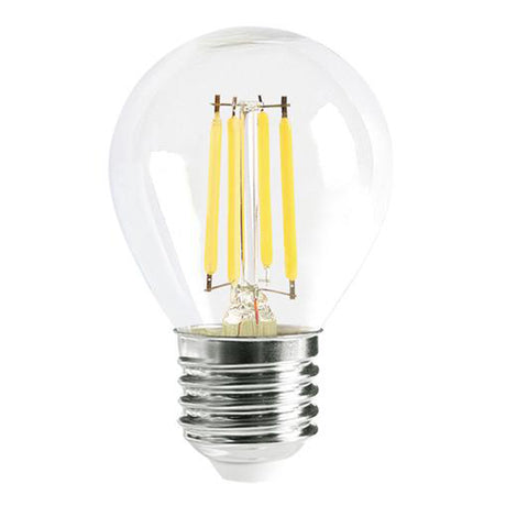 Lusion Fancy Round Filament LED Light Bulb E27 240V 4W W/W 20231