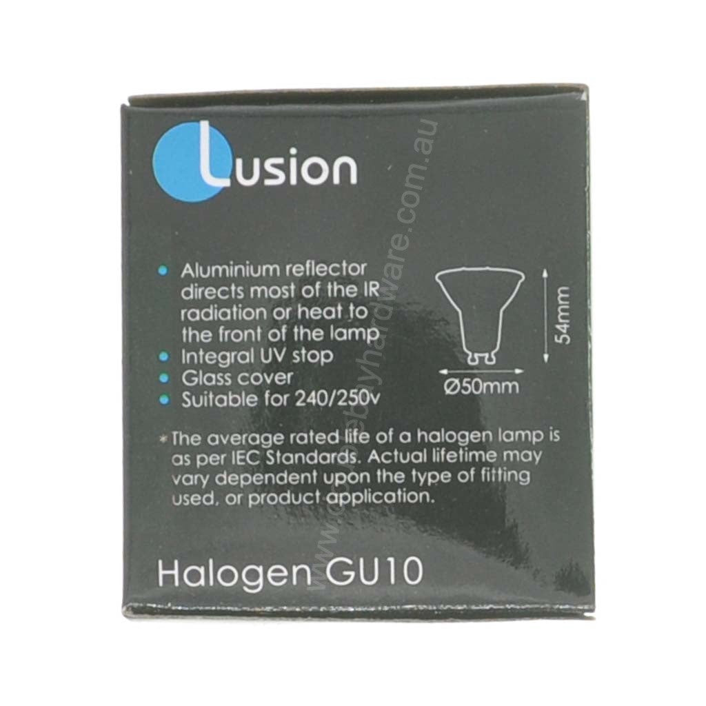 Lusion MR20 Halogen Light Bulb GU10 240V 35W 38° 30011