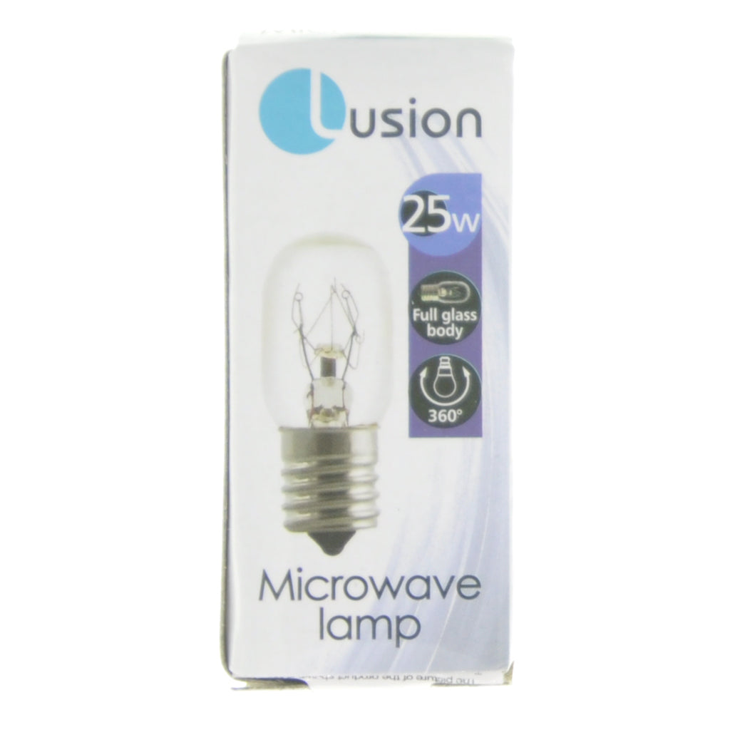 Lusion Microwave Light Bulb E17 240V 25W Clear 45035