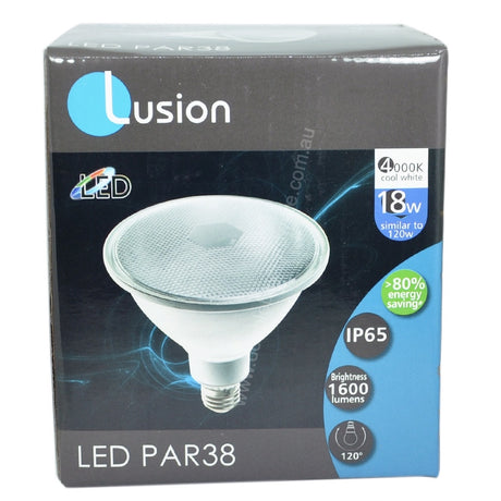 Lusion PAR38 LED Reflect Light Bulb E27 240V 18W C/W 20820