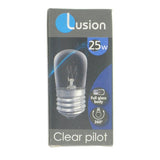 Lusion Pilot Incandescent Light Bulb E27 240V 25W Clear 45004