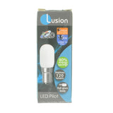 Lusion Pilot LED Light Bulb B15 240V 1.5W W/W Opal 20302