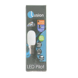 Lusion Pilot LED Light Bulb E14 240V 1.5W W/W Opal 20301