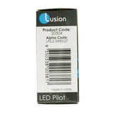 Lusion Pilot LED Light Bulb E27 240V 2.5W W/W Opal 20304