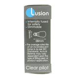 Lusion Pilot Light Bulb E14 240V 15W Clear 45007