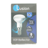 Lusion R39 Reflector Incandescent Light Bulb E14 240V 30W 30706