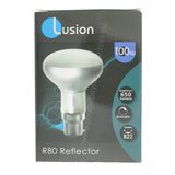 Lusion R80 Incandescent Reflector Light Bulb B22 240V 100W 30713