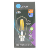 Lusion ST64 Filament LED Light Bulb B22 240V 8W W/W 20976